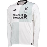 Liverpool Away Shirt 2017-18 - Long Sleeve, Black