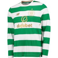 Celtic Home Shirt 2017-18 - Long Sleeve, Green/White