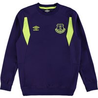 Everton Training Drill Top - Junior - Parachute Purple/Safety Yellow, Purple