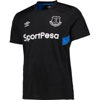 Everton Training Jersey - Black/Electric Blue, Black