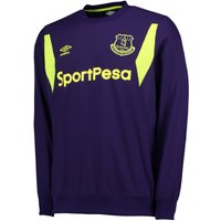 Everton Training Drill Top - Parachute Purple/Safety Yellow, Purple