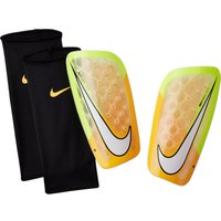 Nike Mercurial Flylite Shinguards - Laser Orange/Volt/White, White/Orange