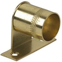 Colorail Brass Effect Centre Bracket (Dia)19mm Pack Of 2