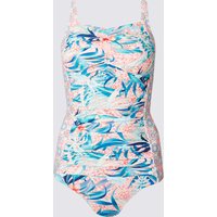 M&S Collection Post Surgery Secret Slimming Printed Swimsuit