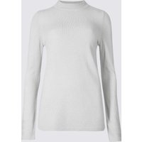 Classic Funnel Neck Long Sleeve Jumper