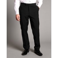 Autograph Black Tailored Fit Wool Rich Trousers