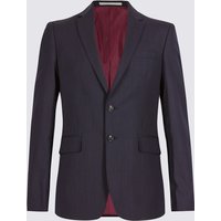 M&S Collection Blue Slim Fit Jacket
