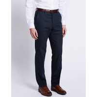 M&S Collection Big & Tall Linen Rich Regular Fit Trouser