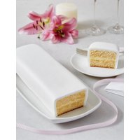 Wedding Cutting Bar Cake - Lemon Sponge With White Icing