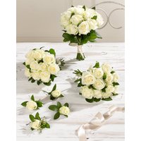 Creamy-white Luxury Rose Wedding Flowers - Collection 2