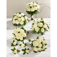 Creamy-white Luxury Rose Wedding Flowers - Collection 3
