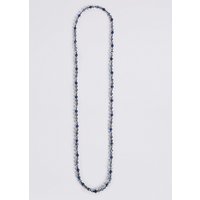 M&S Collection Cube & Pearl Effect Long Rope Necklace