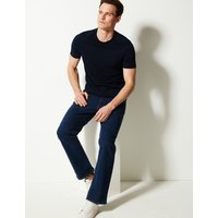 M&S Collection Straight Fit Stretch Water Resistant Jeans