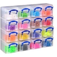 Really Useful Multicolour 2.24L Plastic Organiser