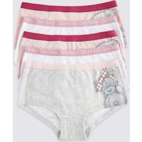 Tatty Teddy 5 Pack Cotton Shorts With Stretch (6-16 Years)