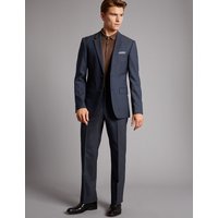 Autograph Navy Tailored Fit Wool Jacket