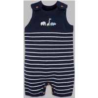 Autograph Pure Cotton Knitted Dungarees