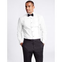 M&S Collection Luxury Pure Cotton Tailored Fit Shirt