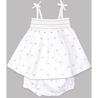 Autograph 2 Piece Pure Cotton Dress With Knickers Outfit