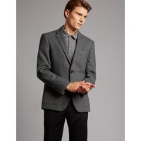 Autograph Wool Blend Tailored Fit 2 Button Jacket