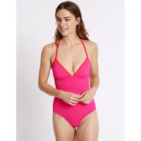 M&S Collection Secret Slimming Plunge Swimsuit