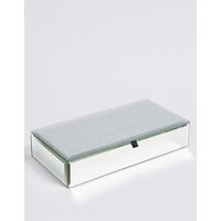 M&S Collection Rectangle Glitter Jewellery Box