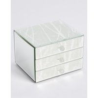 M&S Collection Frost Forest 3 Drawer Jewellery Box