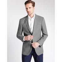 M&S Collection Big & Tall Textured Single Breasted Jacket