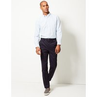 M&S Collection Tailored Fit Pure Cotton Chinos