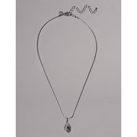 Autograph Teardrop Necklace MADE WITH SWAROVSKI ELEMENTS