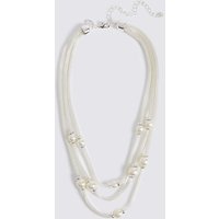 M&S Collection Pearl Effect Necklace