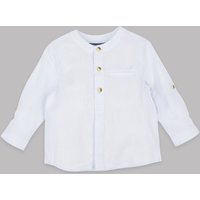 Autograph Pure Cotton Long Sleeve Shirt