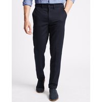 M&S Collection Big & Tall Slim Fit Cotton Rich Chinos