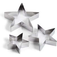 Set Of 3 Star Cutters