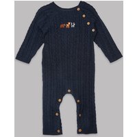 Autograph Pure Cotton Knitted All In One