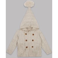 Autograph Pure Cotton Hooded Cardigan