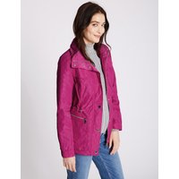 M&S Collection Jacquard Anorak Jacket With Stormwear