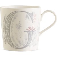 Floral Alphabet G Mug