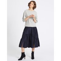 Limited Edition Cut About A-Line Midi Skirt