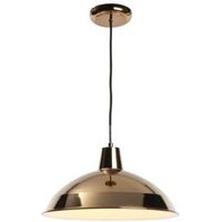 Manison Dome Copper Pendant Ceiling Light