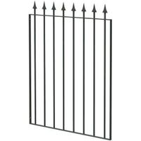 Blooma Steel Spear Top Narrow Gate (H)930mm (W)770mm