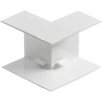 MK ABS Plastic White Internal Angle Joint (W)25mm