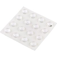 Select Hardware Feltgard Round Clear Vinyl Pads 10mm (16 Pack)