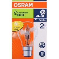 Osram Halogen Energy Saver Classic 28W Bayonet Cap Bulb