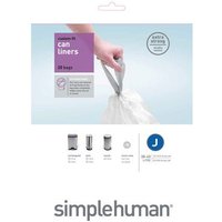 Simplehuman 40L Size J Bin Liners - Pack Of 20