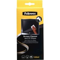Fellowes Screen Cleaning Solution & Wipes