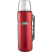 Thermos 1.2L Stainless Steel King Flask - Red