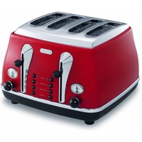 Delonghi De'Longhi Mica Lite Toaster - Red