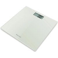 Salter Ultra Slim Glass Electronic Bathroom Scales - White