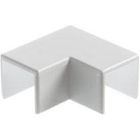 MK ABS Plastic White Flat Angle Joint (W)16mm